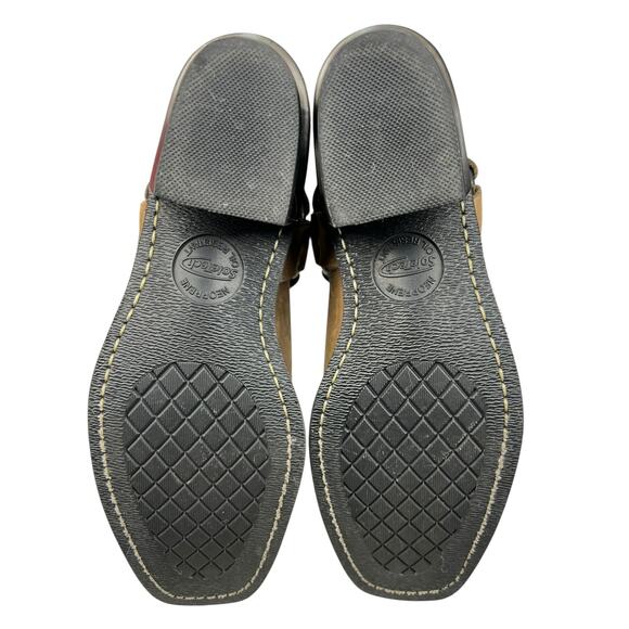 Frye Women’s 12R Brown Leather Harness Western Boot Size US 8 - Picture 9 of 10